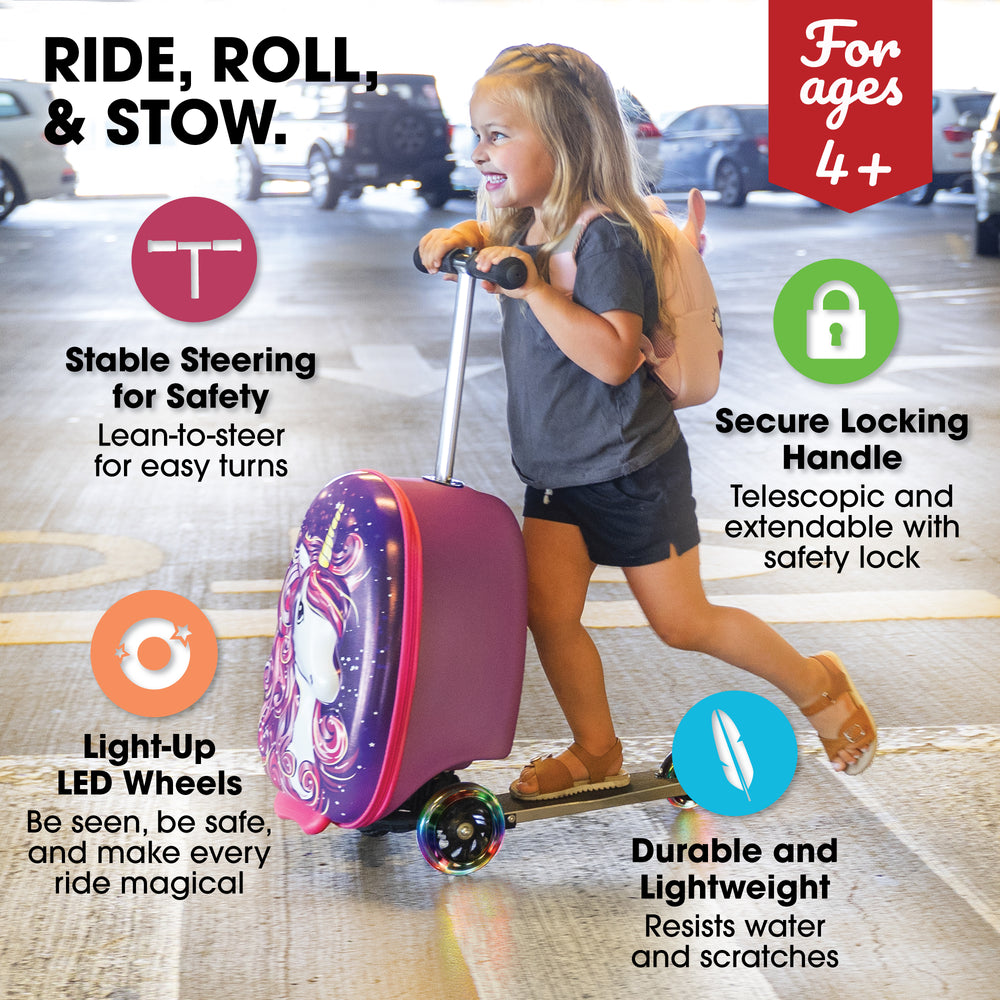 Unicorn Pack N' Go Scooter