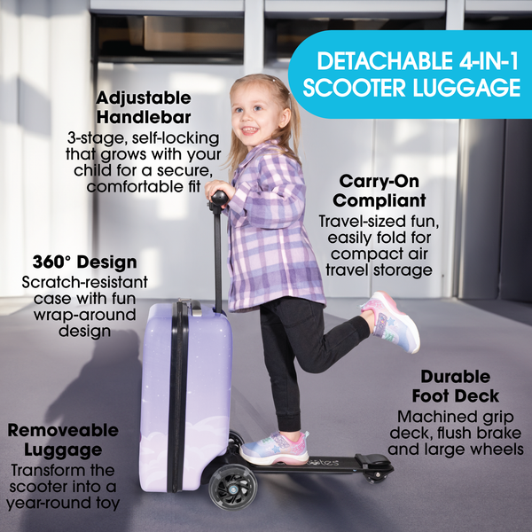 Unicorn 4-in-1 Detachable Scooter Luggage