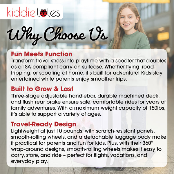 Unicorn 4-in-1 Detachable Scooter Luggage