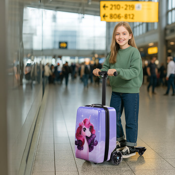 Unicorn 4-in-1 Detachable Scooter Luggage