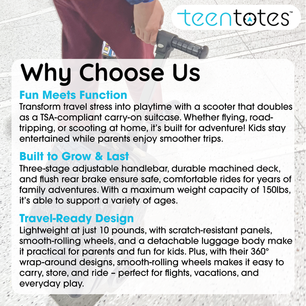 Drip 4-in-1 Detachable Scooter Luggage